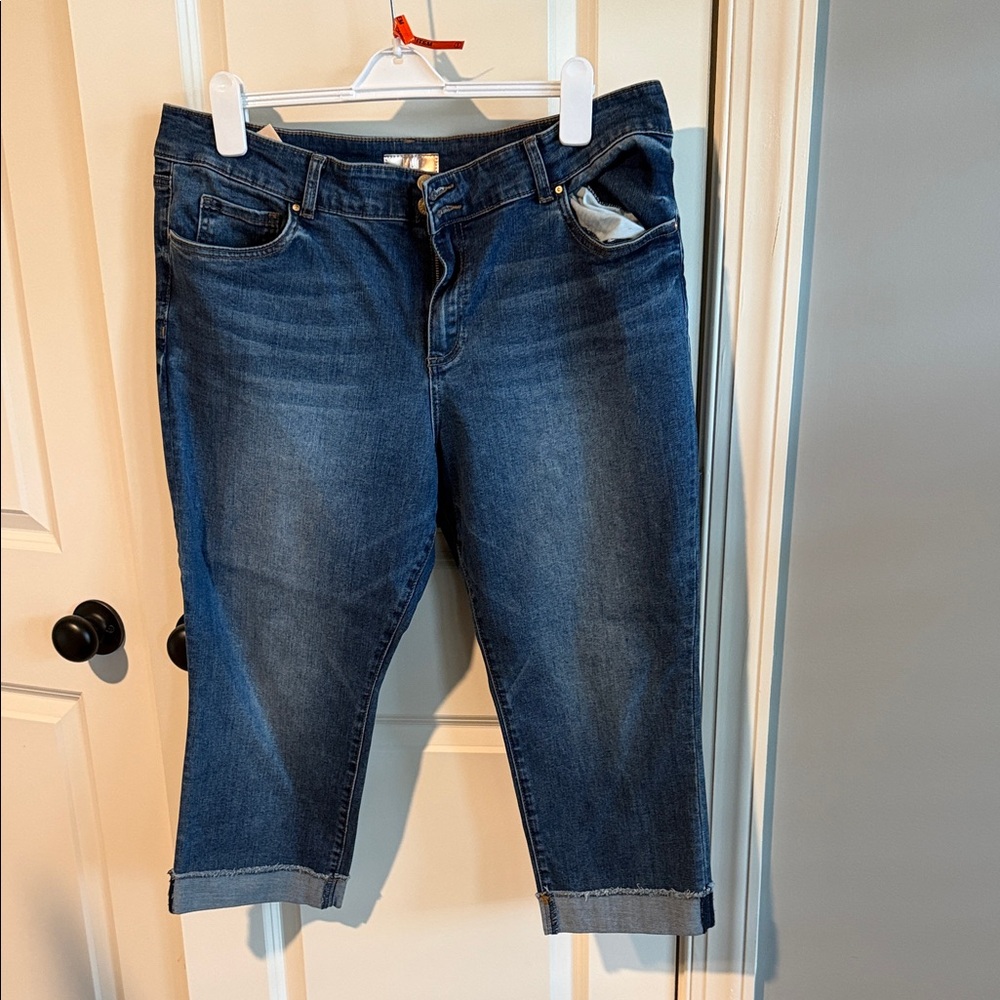 Kut from the Kloth Dark Blue Ankle Jeans